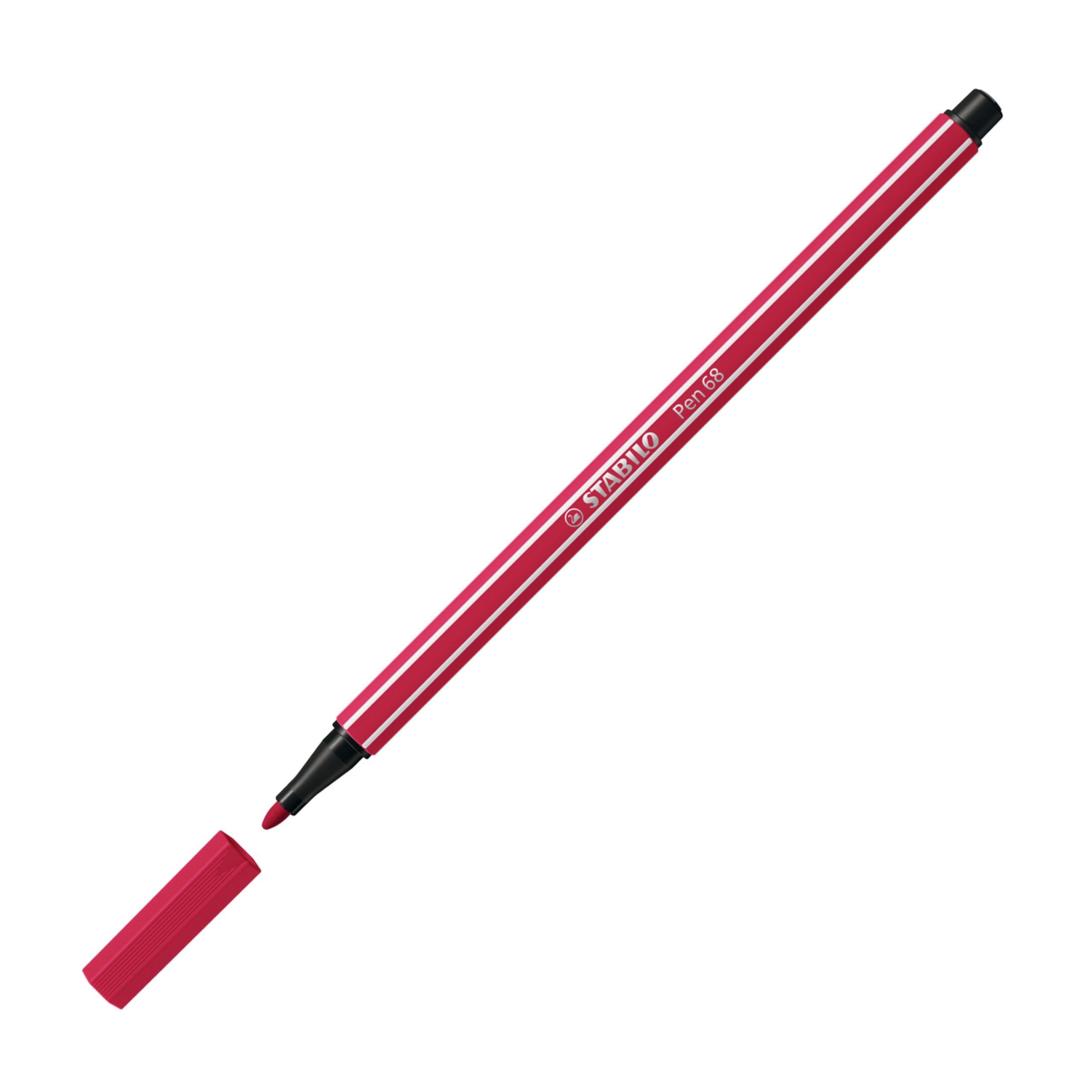 STABILO Pen 68 Brush – Filzstift Mit Pinselspitze Für Brush-Lettering & Kunst