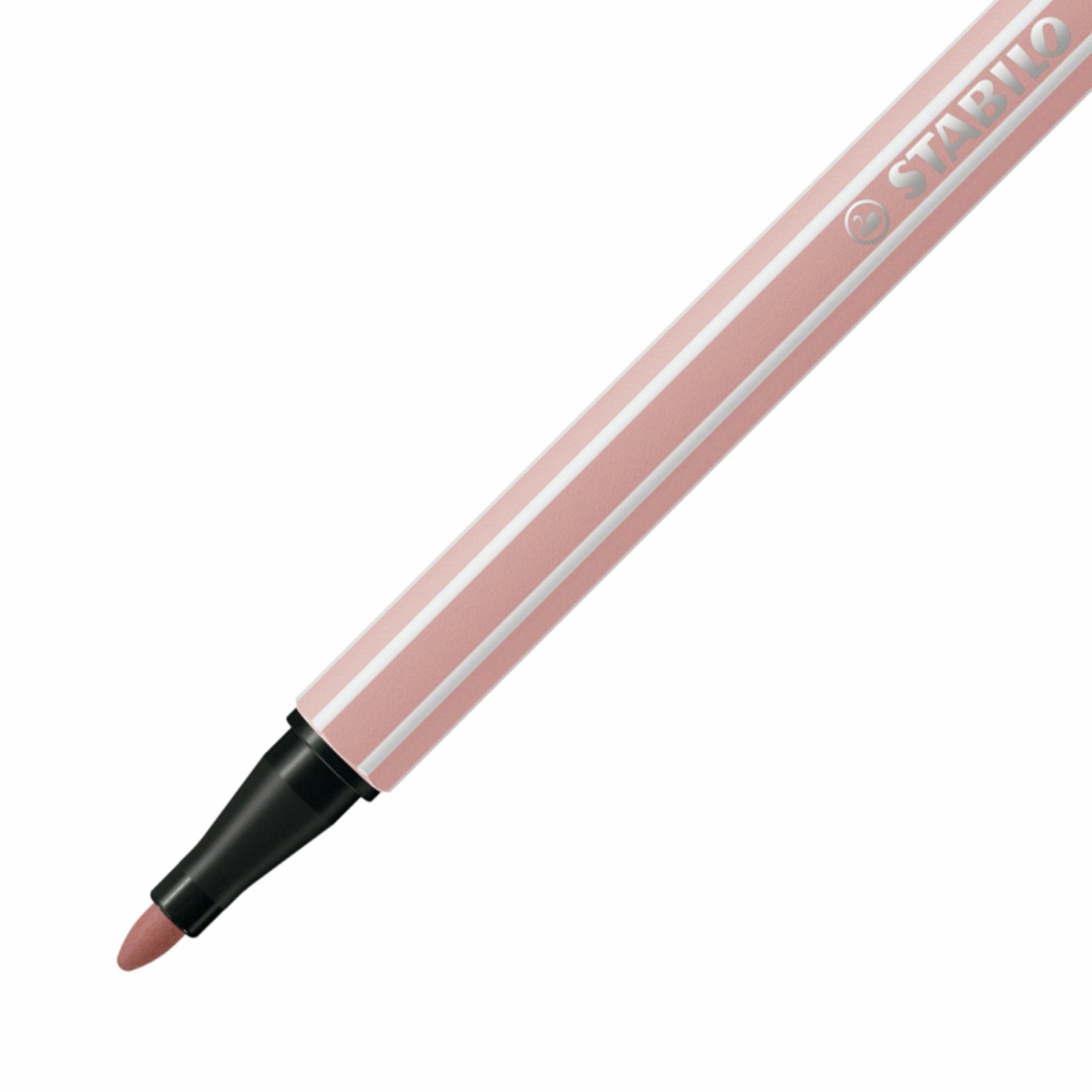 stabilo pen 68 premium filzstift einzelstift rouge