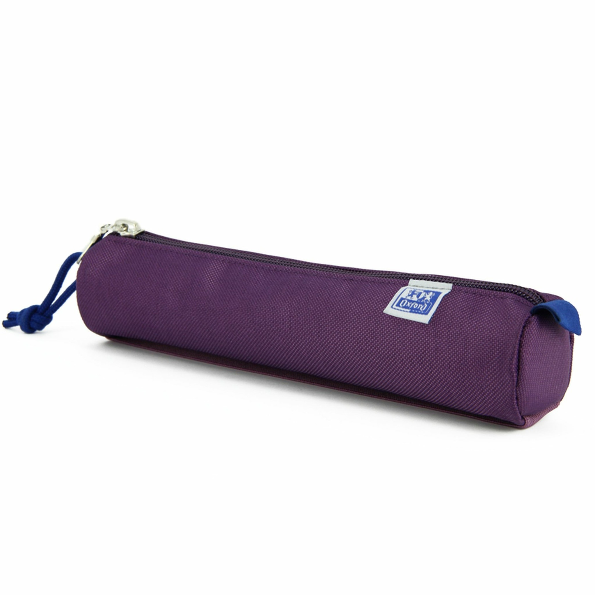 Oxford Astuccio Ovale In Poliestere Con Portapenne - Capiente E Robusto, Verde Chiaro, 23x11x6 Cm