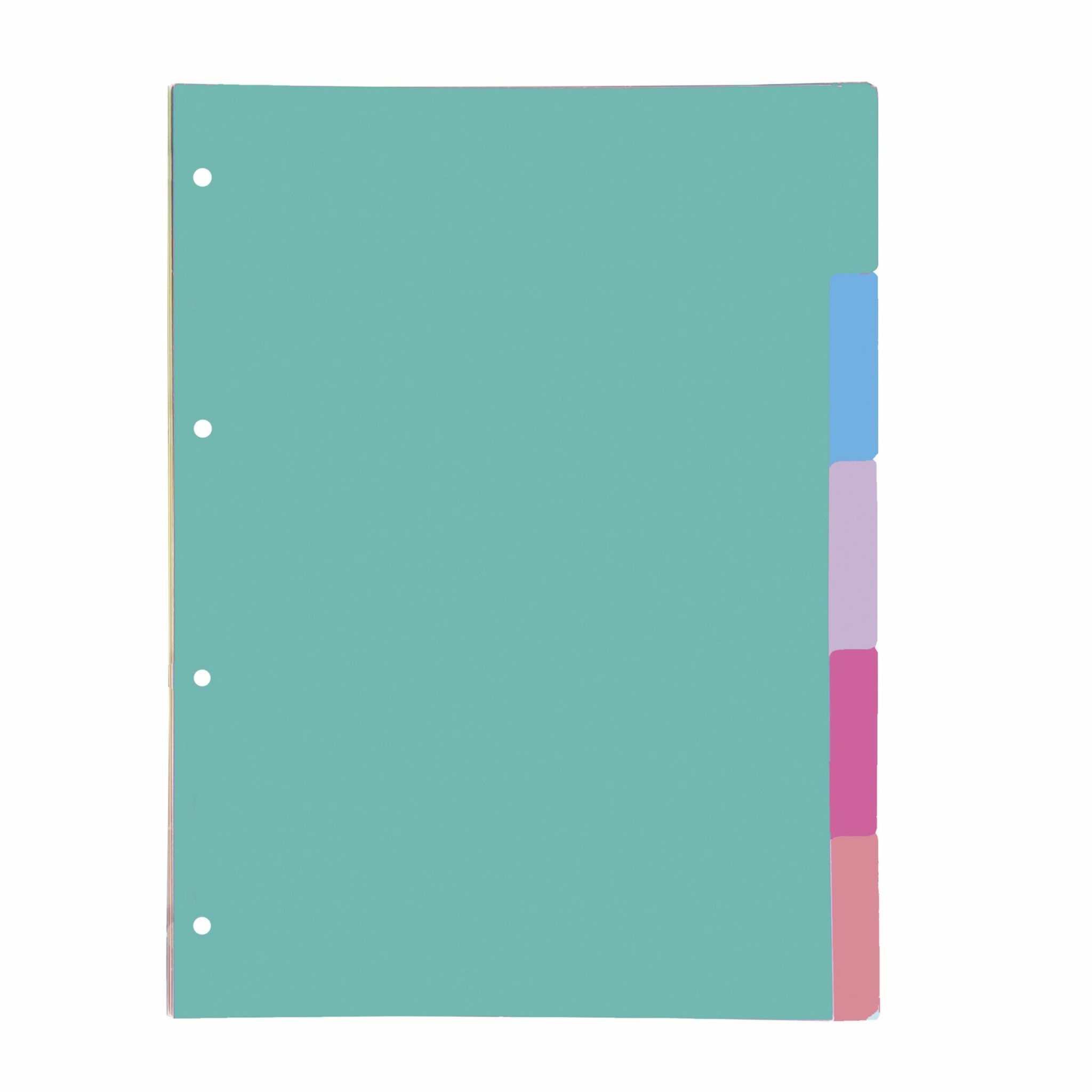 Produktbild von Pigna Monocromo Pastell Ringbuch A4 27 X 32 Cm (16,89)5 Stück