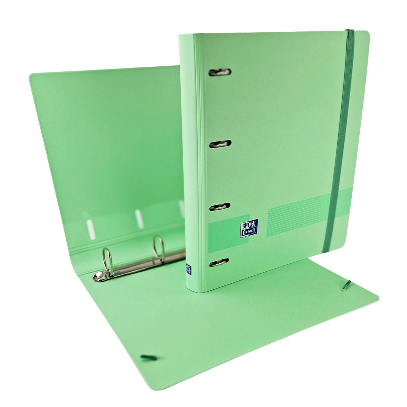 hardcover ringbuch grün