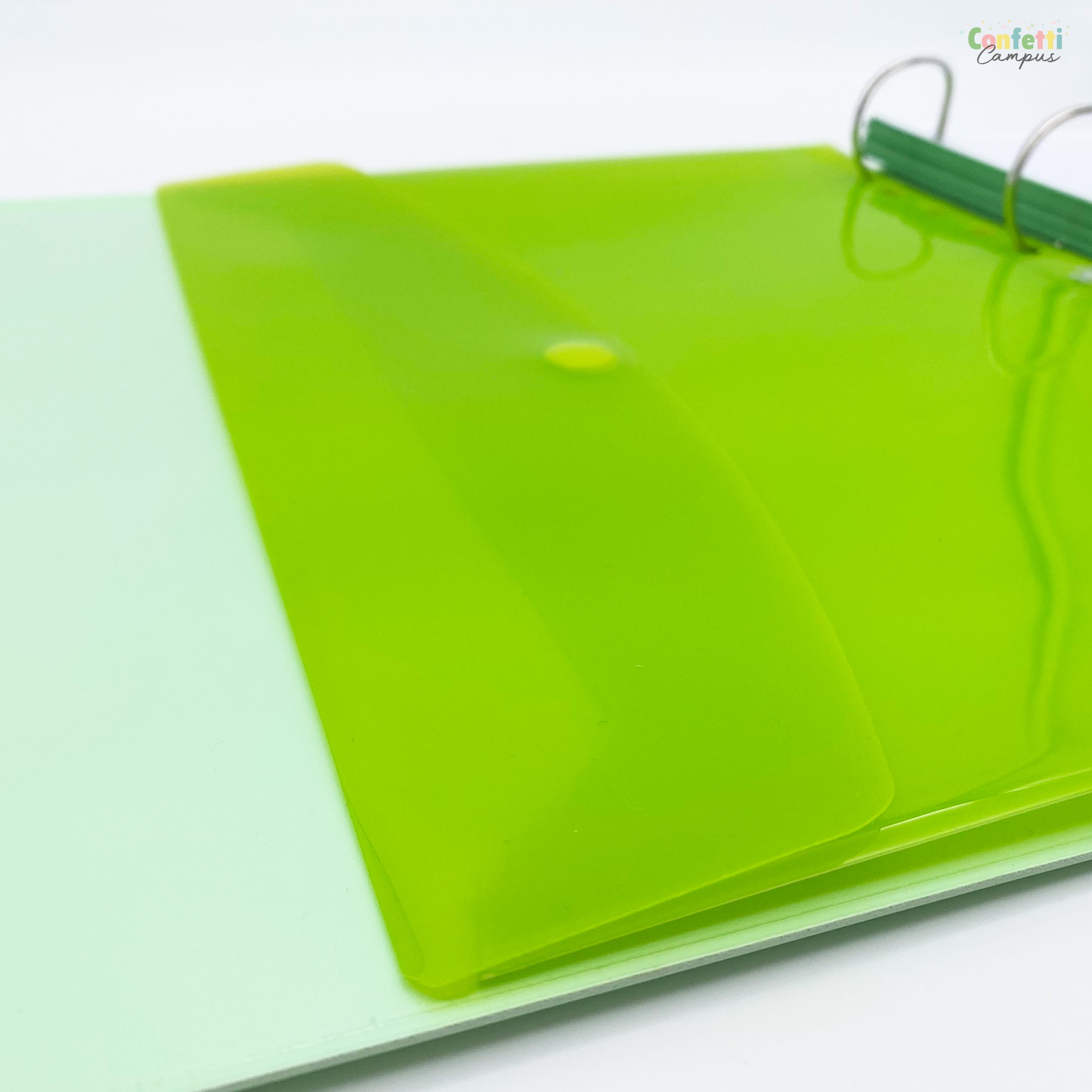 OXFORD Ordner-Tasche A4 Grün