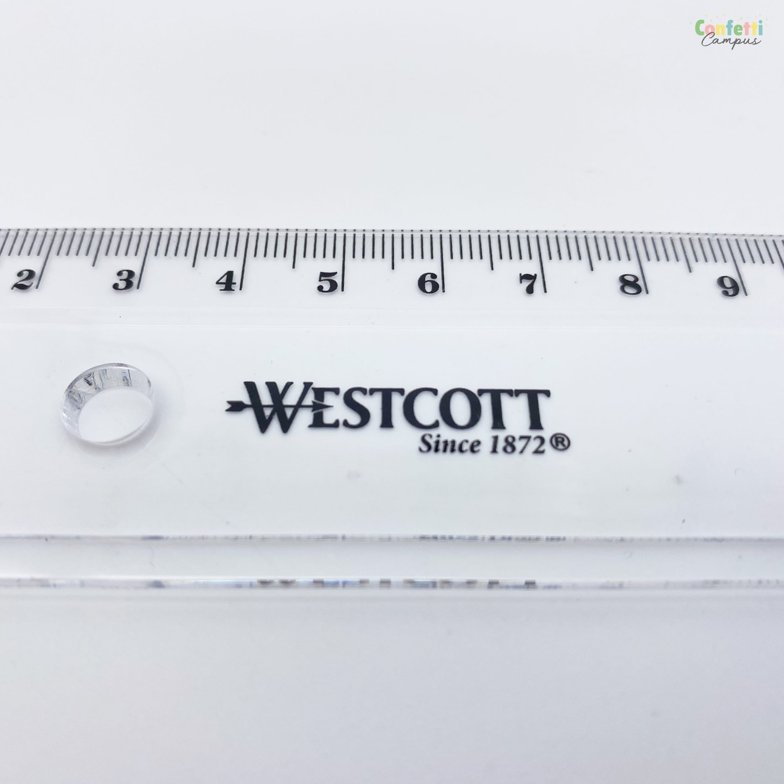 Westcott Lineal 20 cm transparent - Confetti Campus