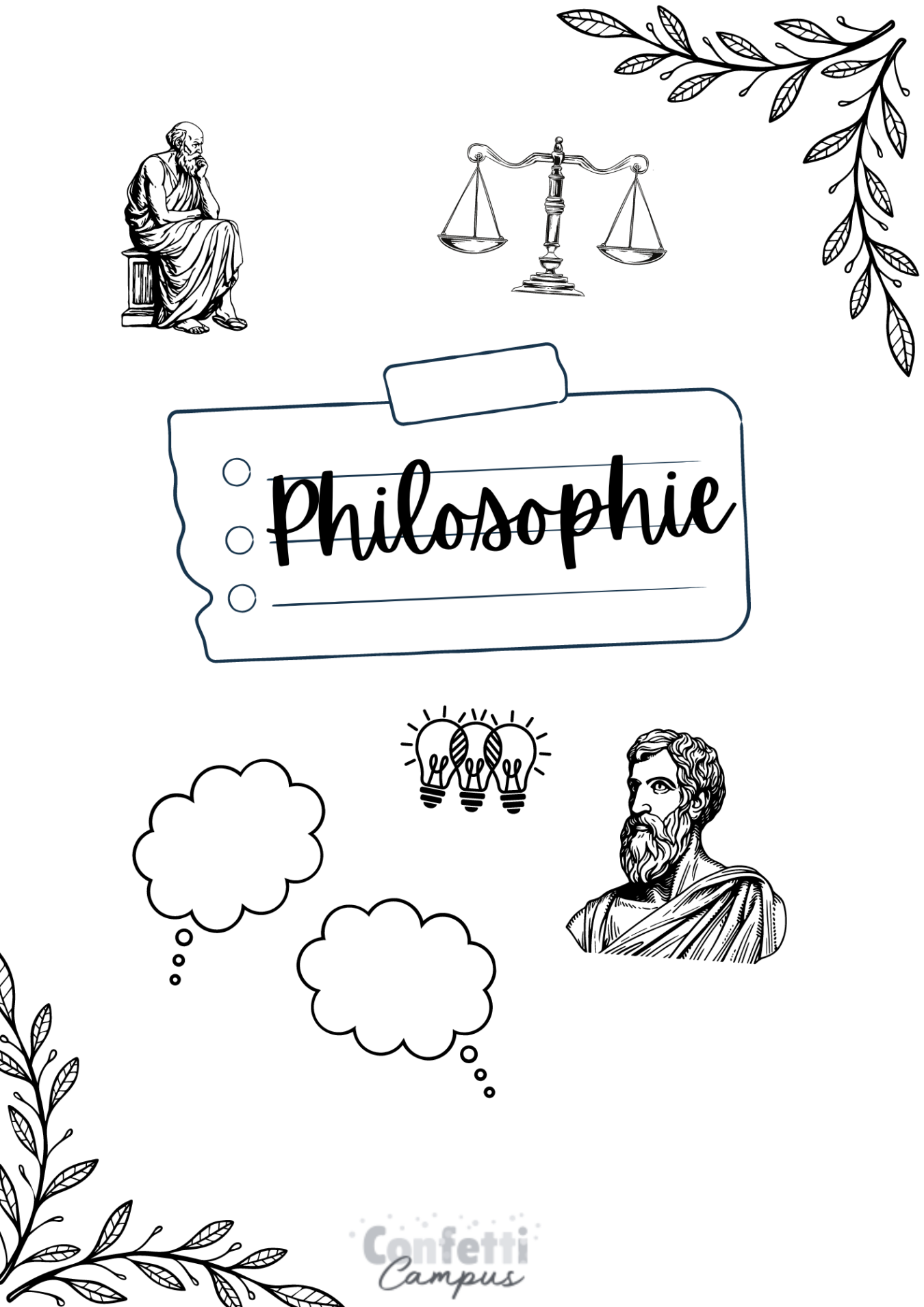 kostenloses Deckblatt downloaden philosophie