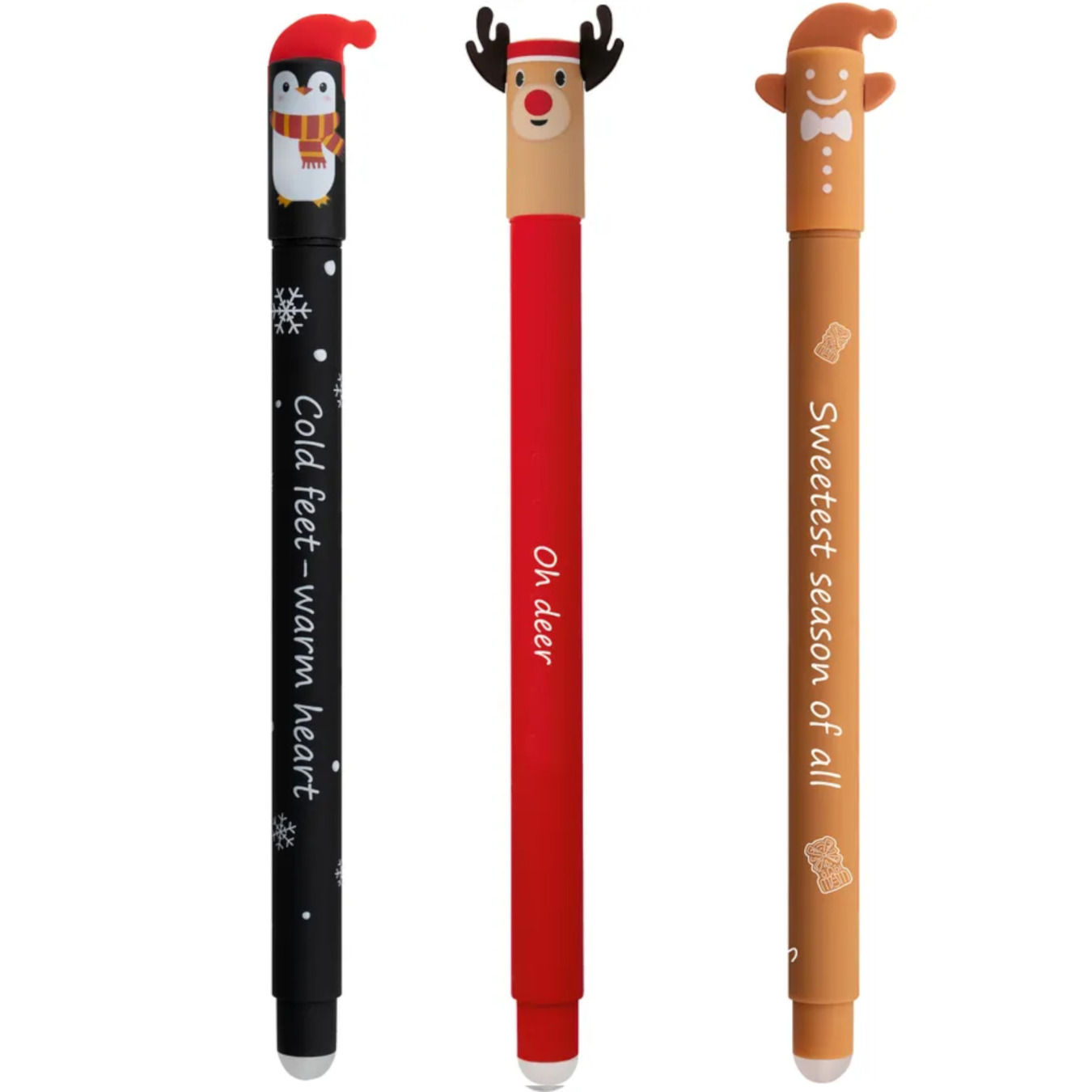 EBERHARD FABER Erase it! Radierbarer Kugelschreiber XMAS Set