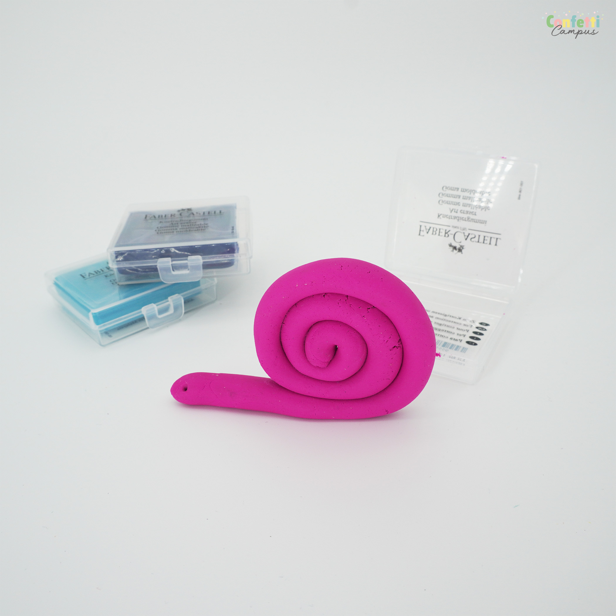Knetradiergummi Für Künstler, 10 Stück Grau - Für Kohle, Bleistift, Buntstift, Formbar & Sauber