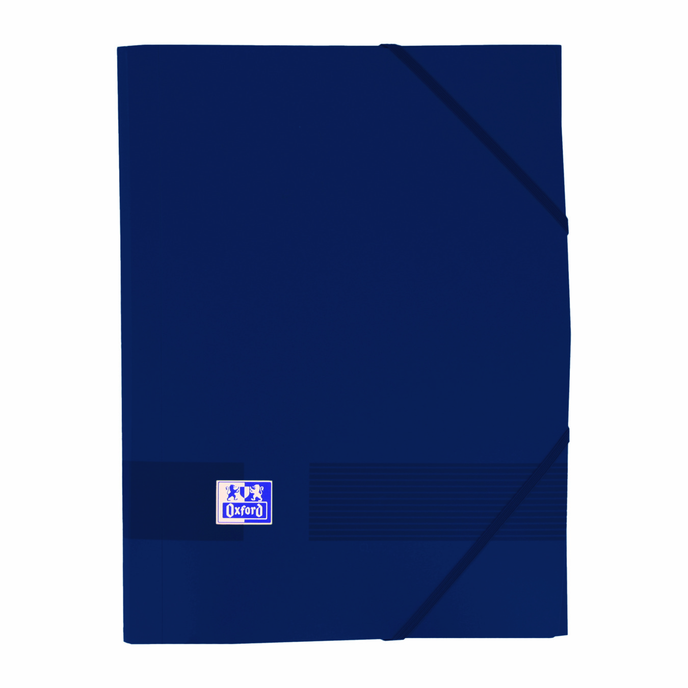 dunkelblaue Eckspannermappe a4
