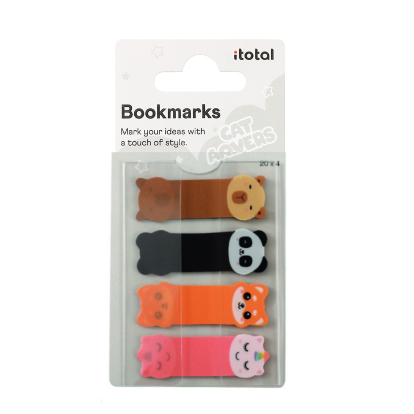 ITOTAL Design-Haftstreifen Pagemarkers Tiere