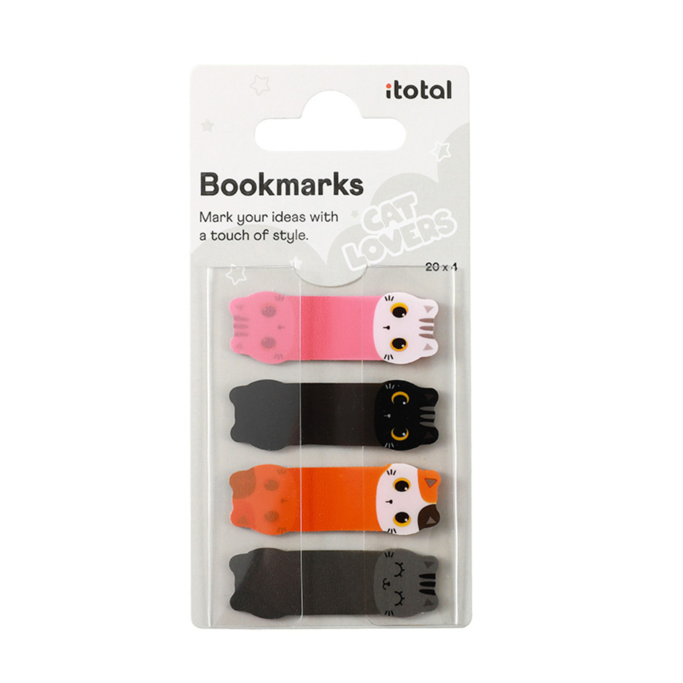 ITOTAL Design-Haftstreifen Pagemarkers Katzen