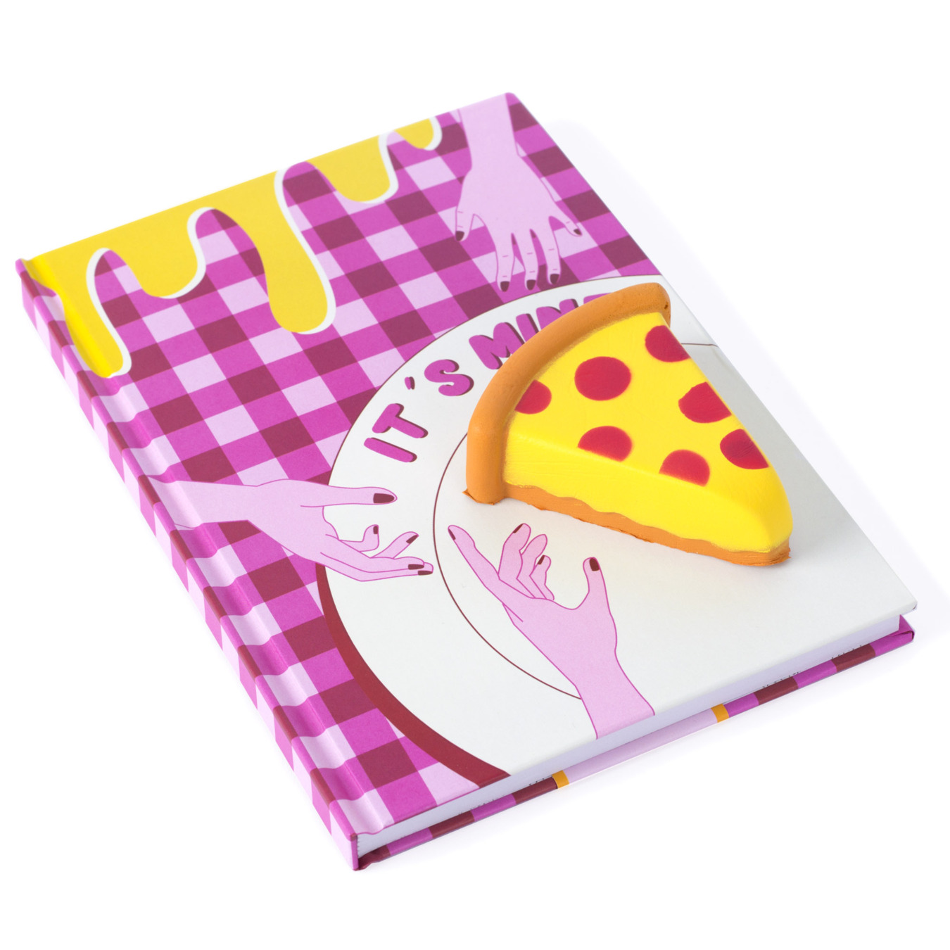 HELIO FERRETTI Squishy-Notizbuch A5 Pizza