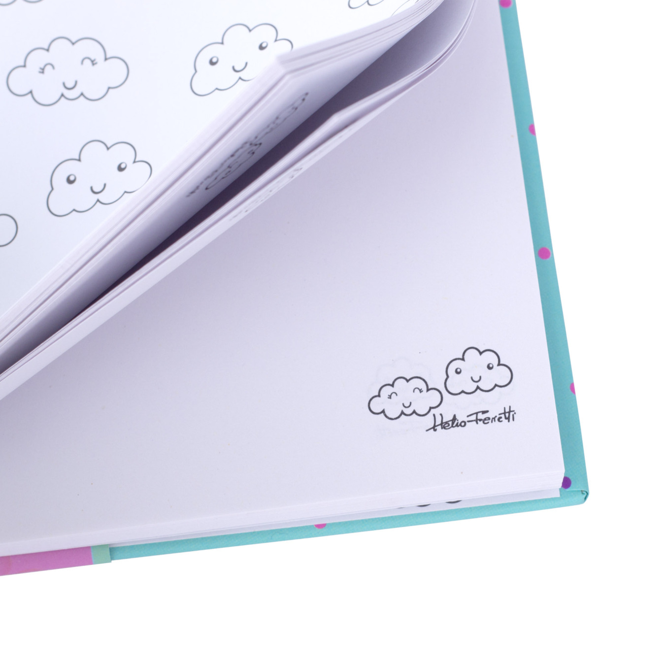 Squishy Notizbuch von innen