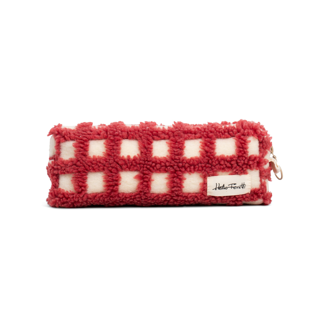 HELIO FERRETTI Federmappe Fluff Vichy Red