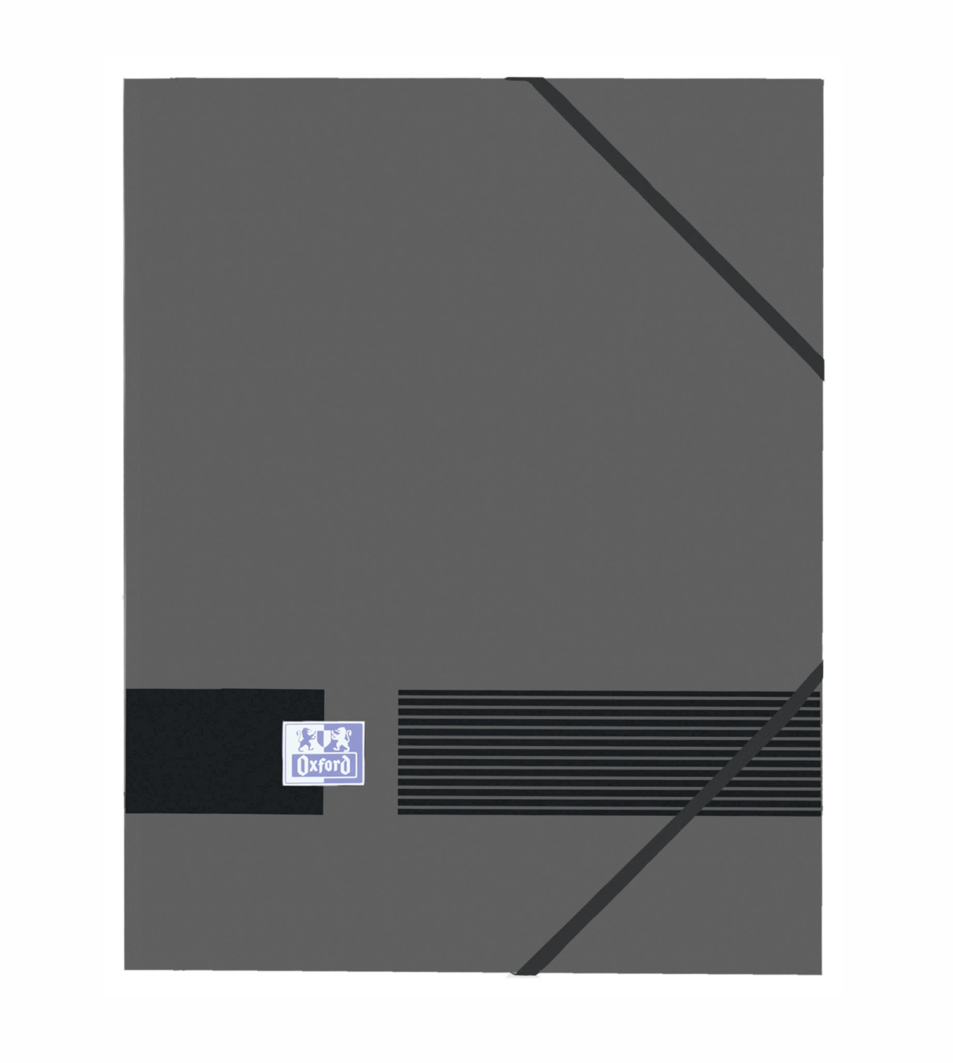 Oxford Sammelmappe Leicht & Robust A4 Schwarz