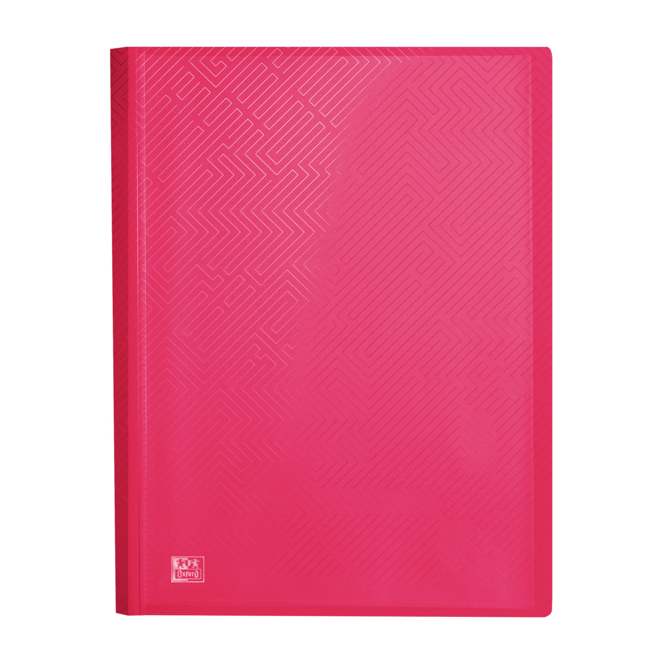 Oxford Urban Sichtbuch mit Klarsichthüllen A4 Pink