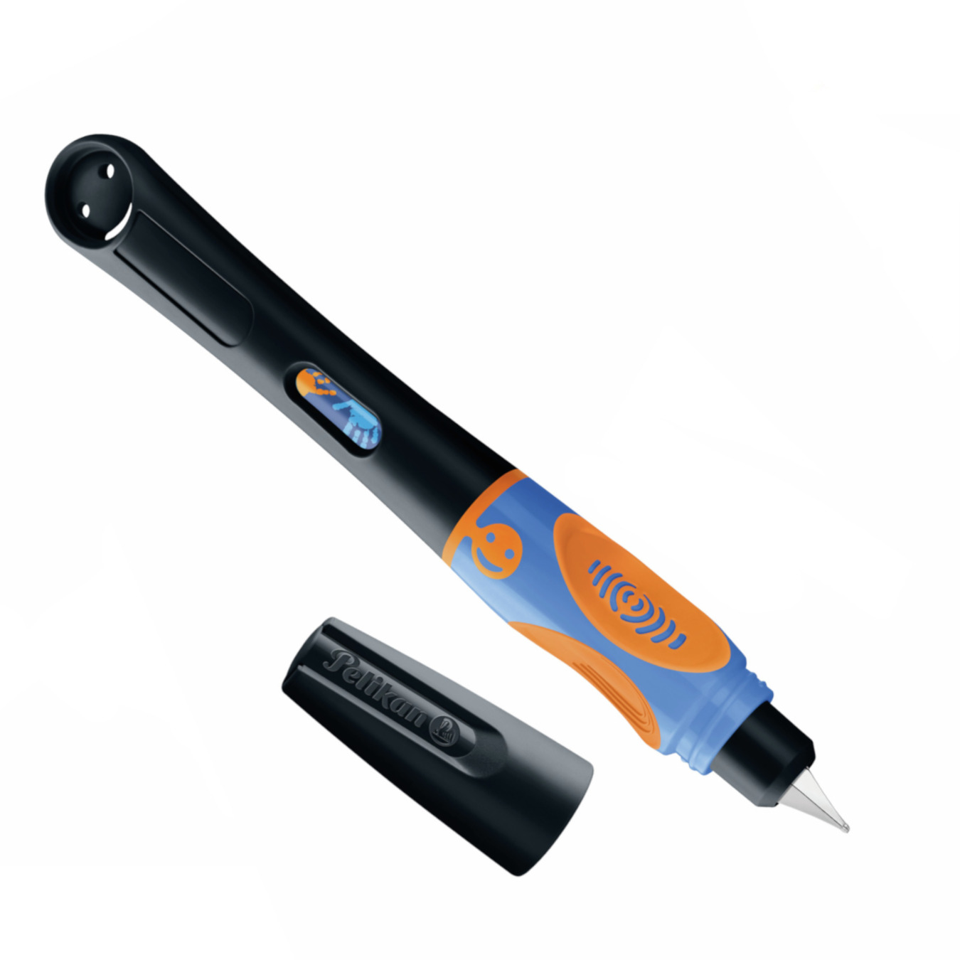 PELIKAN Griffix Füller für Linkshänder Schwarz-Orange