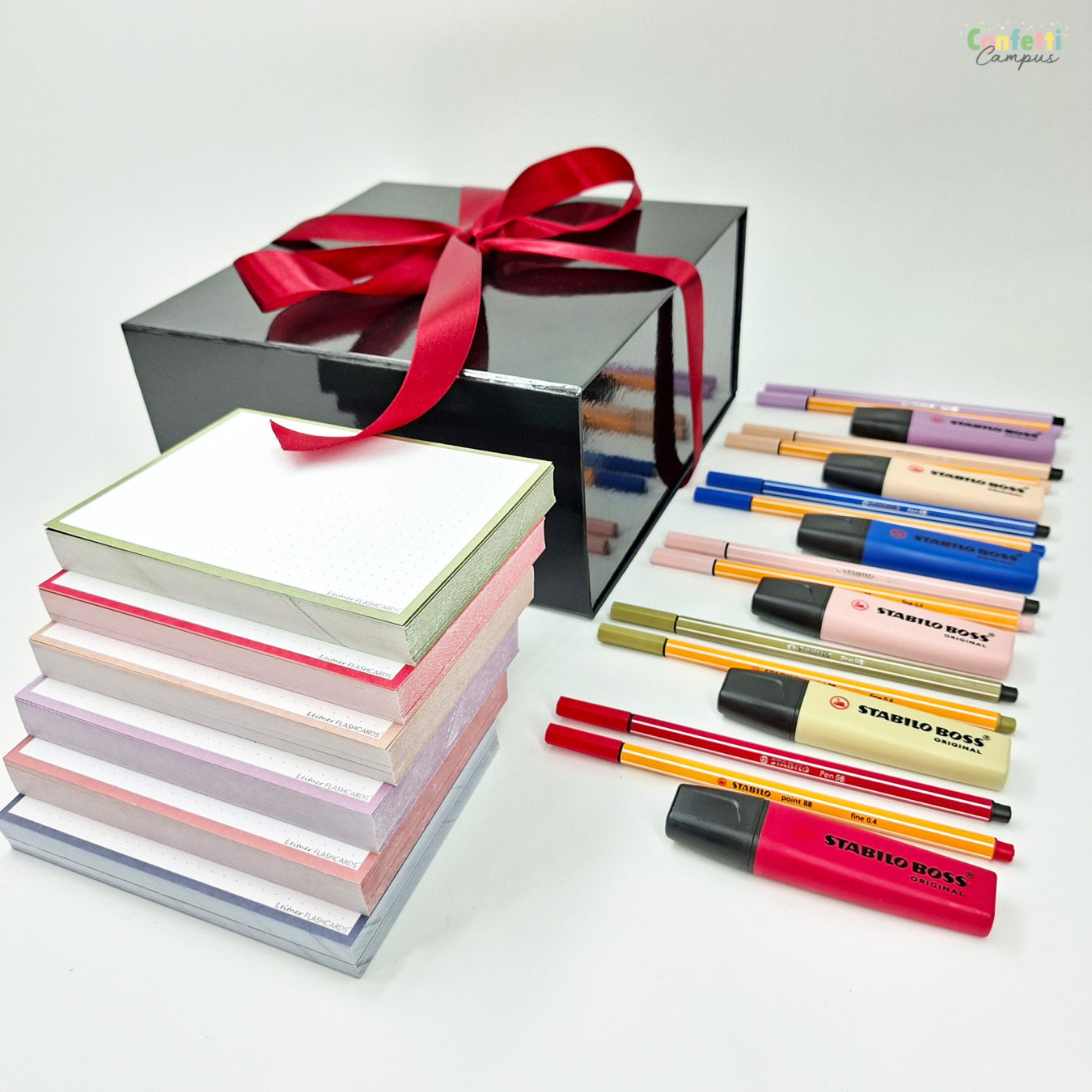 Karteikarten geschenkset stabilo wildflowers