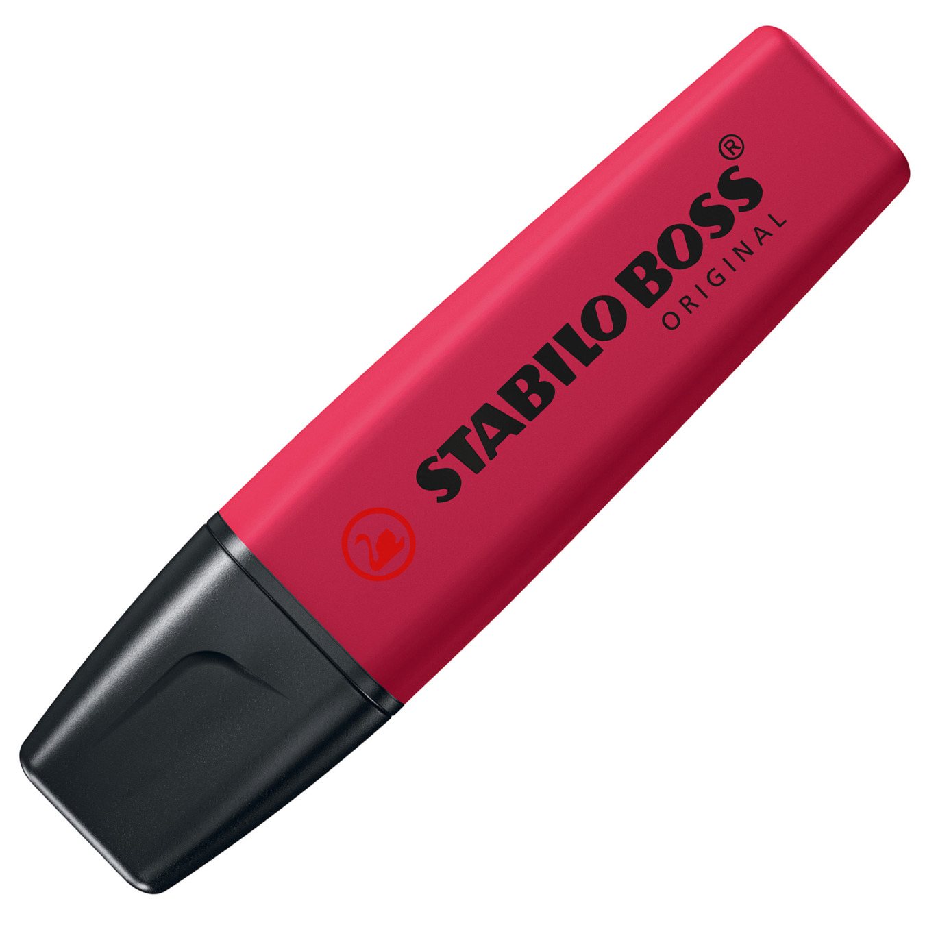 STABILO BOSS ORIGINAL Textmarker Einzelstift Burgunderrot