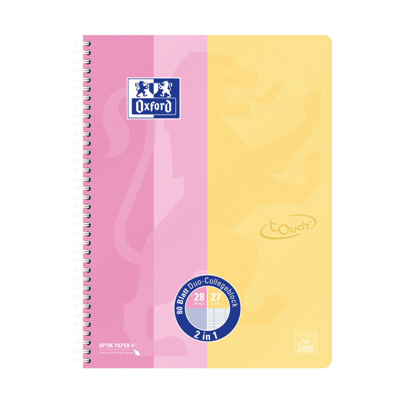 400207175 Oxford DUO Touch kariert & liniert