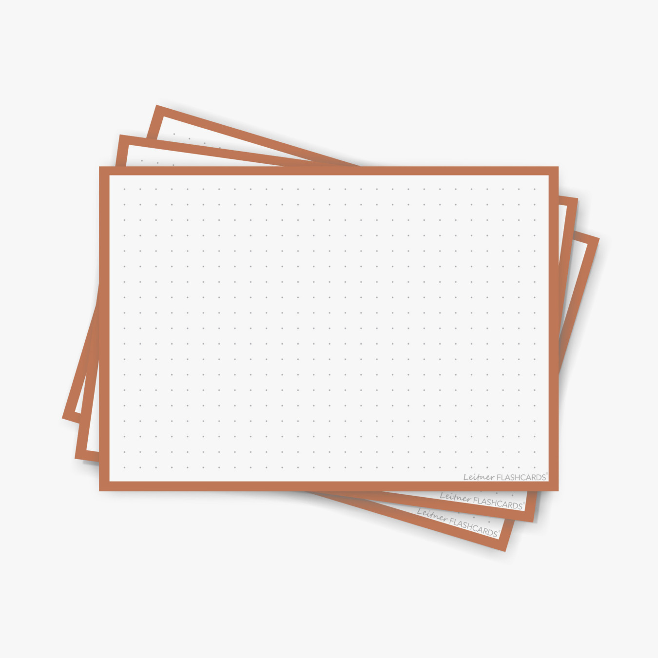 Leitner Flashcards Karteikarten A6 Dotted Terra