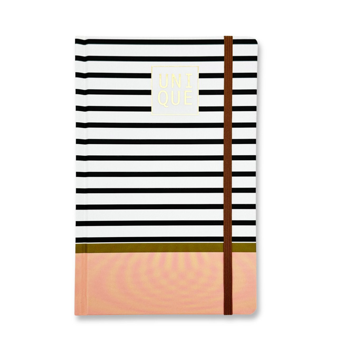 ANCOR Hardcover Notizbuch Liniert Unique Streifen